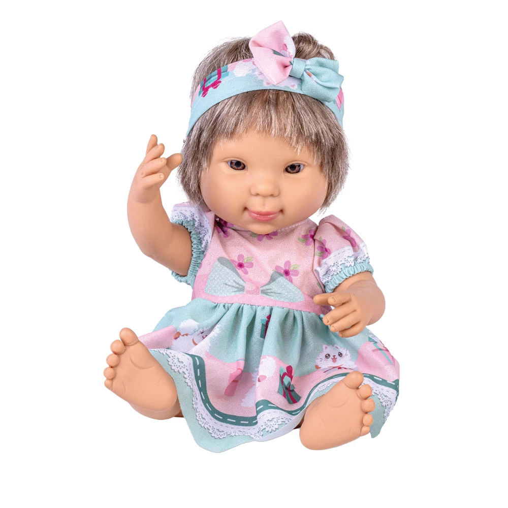 Boneca Bebê - Miyo - Menina - Roupinha Sortida - Cotiplás
