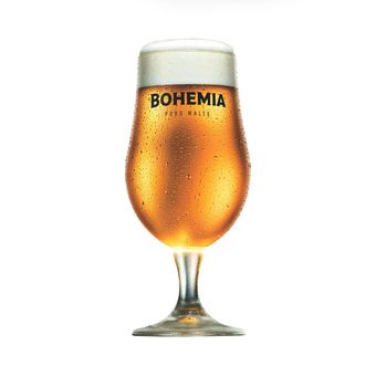 Taça para Cerveja Ambev Bohemia Puro Malte 380ml