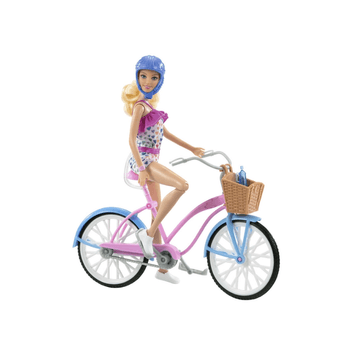 Boneca Mattel Barbie Passeio de Bicicleta HBY28