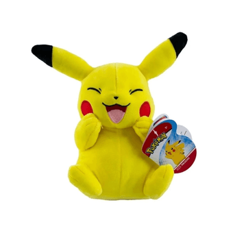 Pelúcia Sunny Pikachu Pokémon 18cm