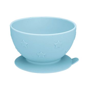 Bowl de Silicone Le Baby Azul