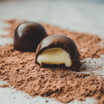 Trufão de Chocolate Lugano ao Leite Recheado com Leite Condensado 35g