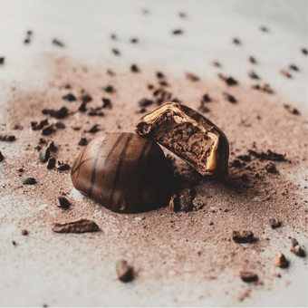 Bombom de Chocolate Lugano ao Leite Recheado de Praliné 17g