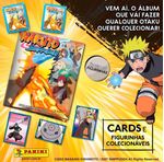 Álbum Figurinhas Naruto Shippuden Panini Completo