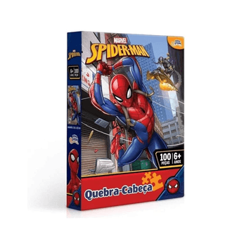 Quebra-Cabeça Toyster Spider-Man 100 Peças