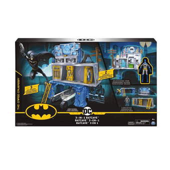 Playset Sunny Batman Mission Bat Caverna 3 Em 1