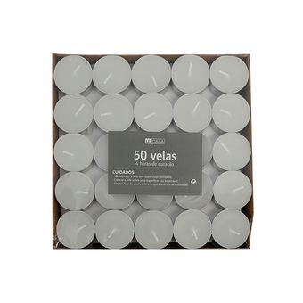Kit de Velas Le Rechaud com 50 Peças Branco