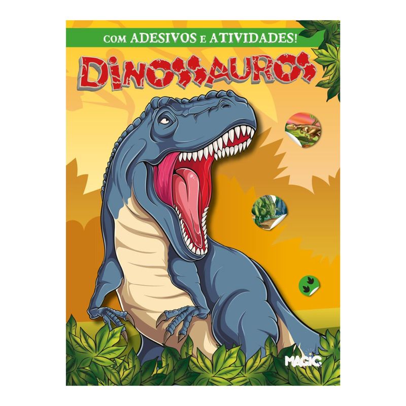 Livreto de atividades sobre dinossauros < Livreto de atividades > -  Português