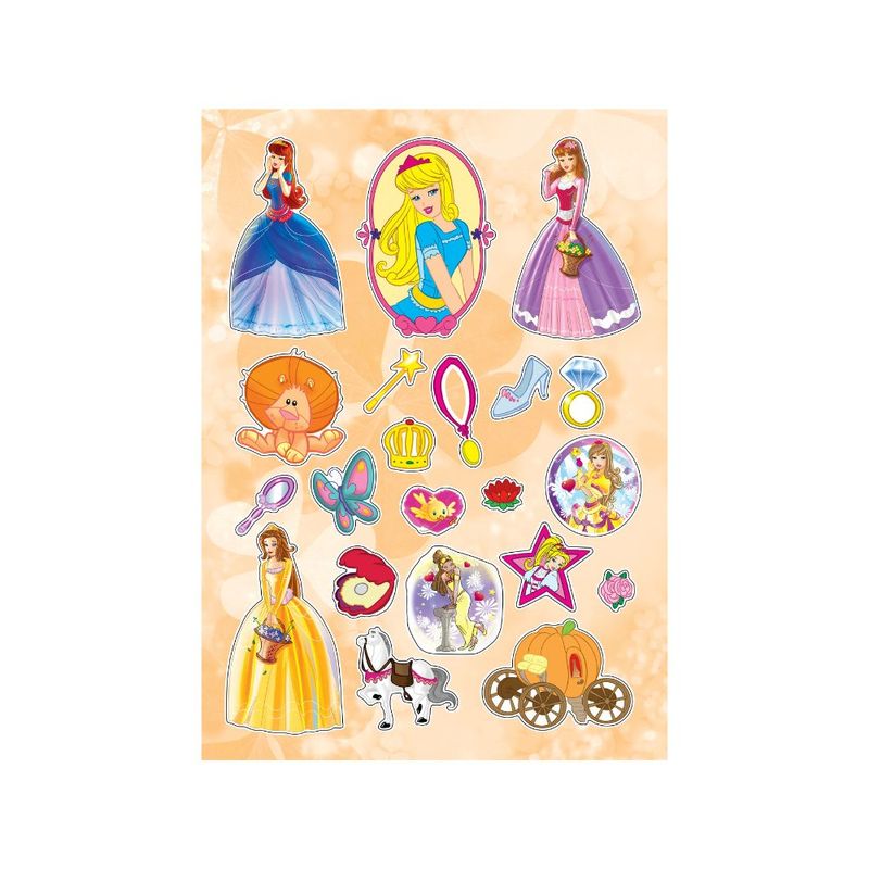 Princesas - Atividades para colorir com adesivos em Promoção na Americanas