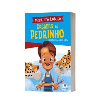 Livro Caçadas de Pedrinho - Monteiro Lobato