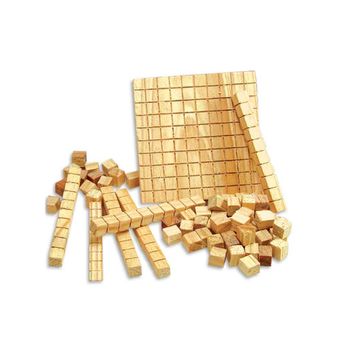 Jogo Educativo - Material Dourado - 111 peças