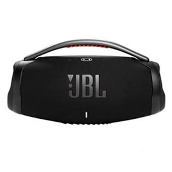 Caixa de Som JBL Boombox 3 Black, Até 24 Horas de Reprodução e À Prova d´Água