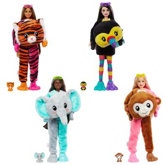 Barbie Cutie Reveal Boneca Série Selva