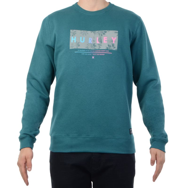 Moletom masculino hot sale hurley