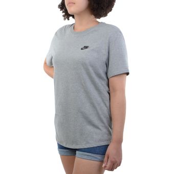 Camiseta Feminina Nike Sportswear Cinza
