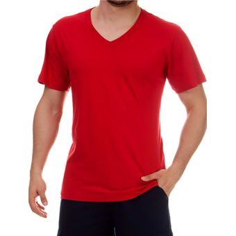 Camiseta Masculina Vermelho | Pau a Pique