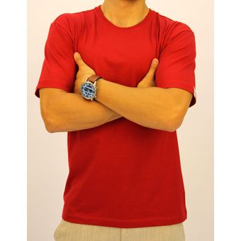 Camiseta básica Vermelho | Pau a Pique