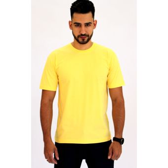 Camiseta básica Amarelo | Pau a Pique