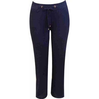 Calça Pantalona básica Azul Marinho | Pau a Pique
