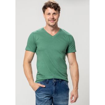 Camiseta Masculina Verde Mata | Pau a Pique