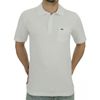 Camisa Polo Piquet Branco | Pau a Pique