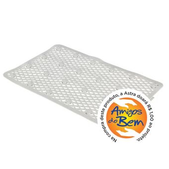 Tapete de Plástico Flexível  para Área Molhada 50 x 32 cm Astra
