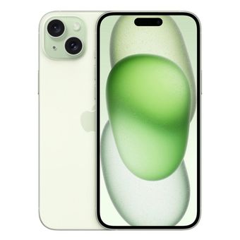 iPhone 15 Plus Apple (256GB) Verde, Tela de 6,7", 5G e Câmera de 48MP