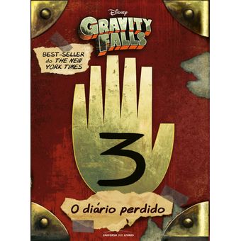 Livro o Diário Perdido de Gravity Falls