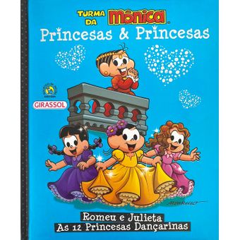 Livro Turma da Mônica Princesas & Princesas
