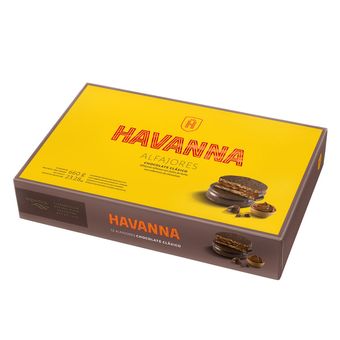 Alfajores de Chocolate caixa com 12 unidades
