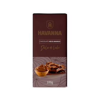 Tablete de Chocolate Meio Amargo 100g