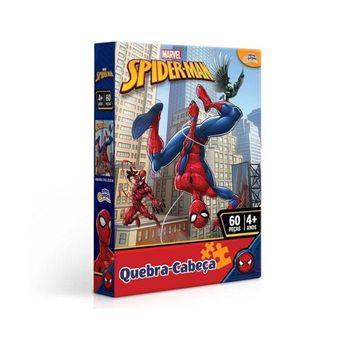 Quebra Cabeça Hasbro Homem Aranha Marvel 60 Peças