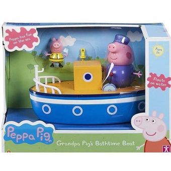 Mini Figura e Veículo Sunny Peppa Pig Barco