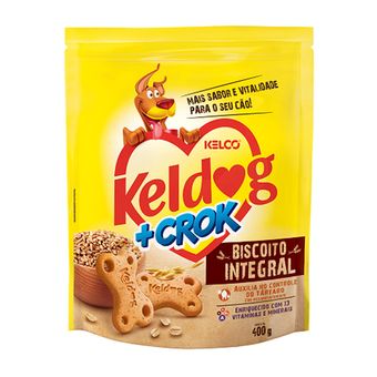 Biscoito Keldog + Crock Integral Kelco