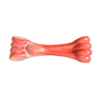 Brinquedo Para Pet Osso de Nylon Sabor Bacon Tam. Único Mimo - PP231