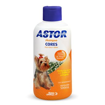 Shampoo Astor Cores 500ml Mundo Animal