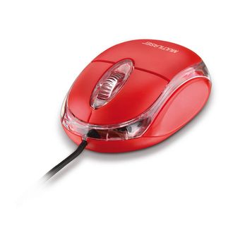 Mouse Classic Usb Vermelho Multilaser  - MO003
