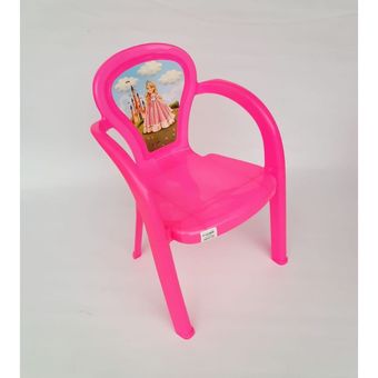 Cadeira Usual Decorada Carros Rosa