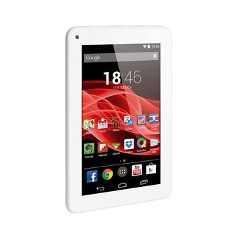 Tablet Multilaser M7S 8GB 7 Pol. Quad Core Dual Câmera Android 4.4 Kit Kat Branco – NB185