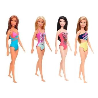 Boneca Mattel Barbie Moda Praia