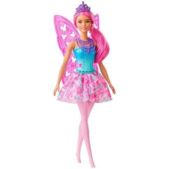Boneca Mattel Barbie Dreamtopia Fada Azul