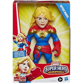 Boneco Hasbro Playskool Heroes Mega Mighties Captã Marvel