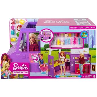 Veículo Mattel Barbie Food Truck