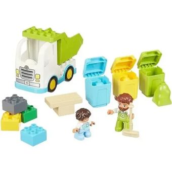 Blocos de Montar Lego Duplo Caminhão do Lixo e Reciclagem