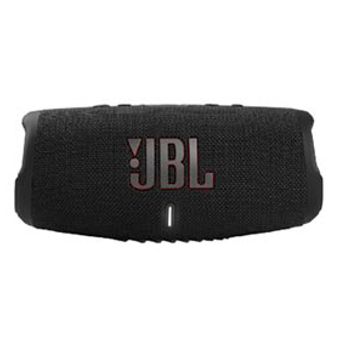 Caixa de Som Bluetooth JBL à Prova d Água com Potência de 40 W Preta - JBLCHARGE5BLK