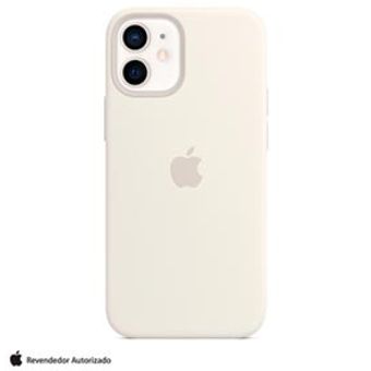 Capa para iPhone 12 Mini em Silicone Branca - Apple - MHKV3ZEA