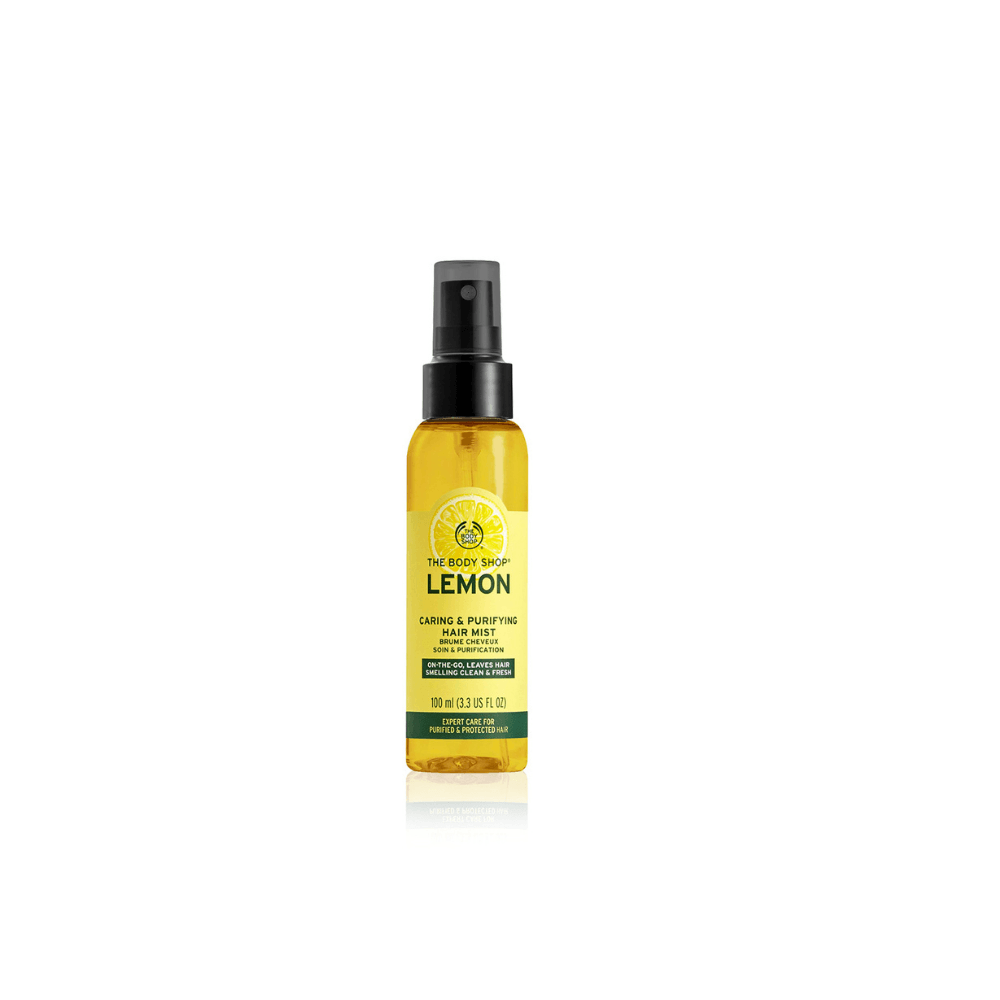 Body shop lemon online hair mist