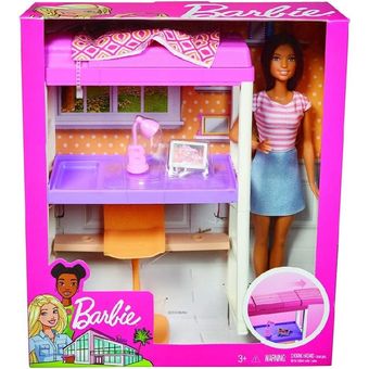 Boneca Mattel Barbie com Estante