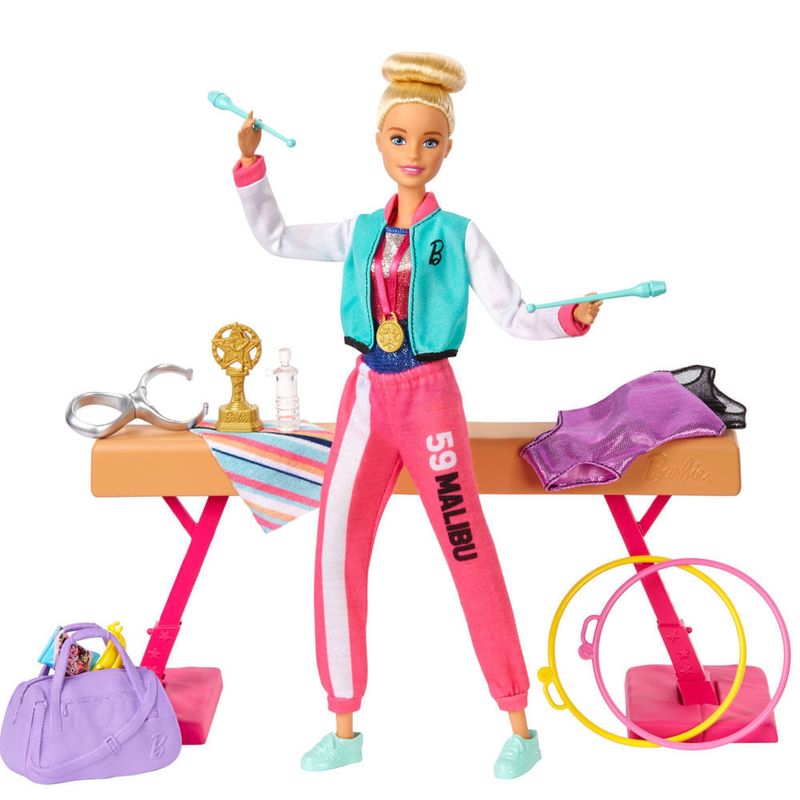 Boneca Barbie - Extra - Barbie Com Roupa Azul Claro - Mattel - Ri Happy