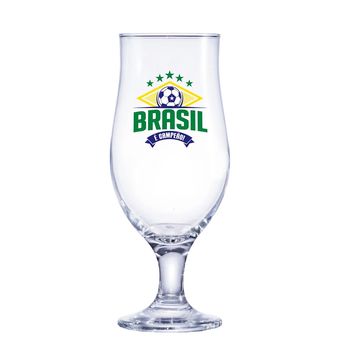 Taça para Cerveja Ruvolo Royal Beer Brasil é Campeão! 330ml